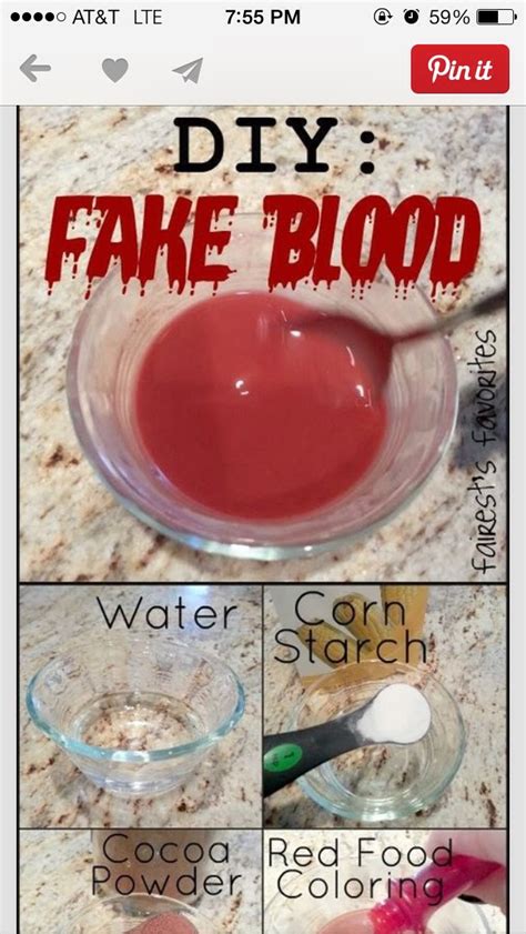 The Best DIY Fake Blood Recipe [with FREE Blood